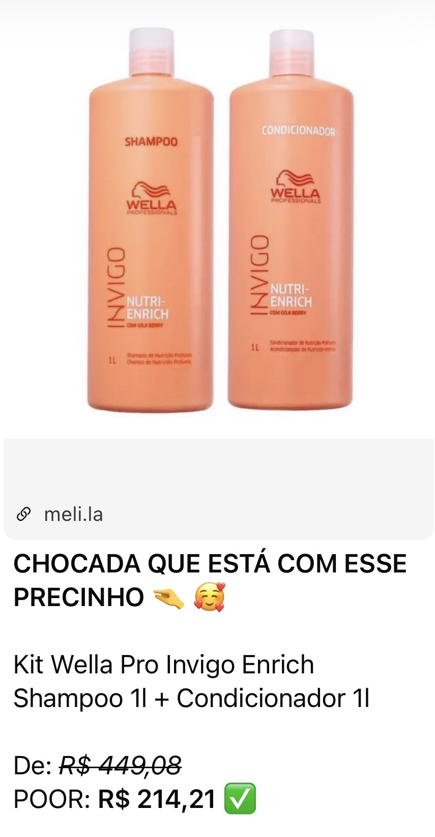 Promoção do grupo