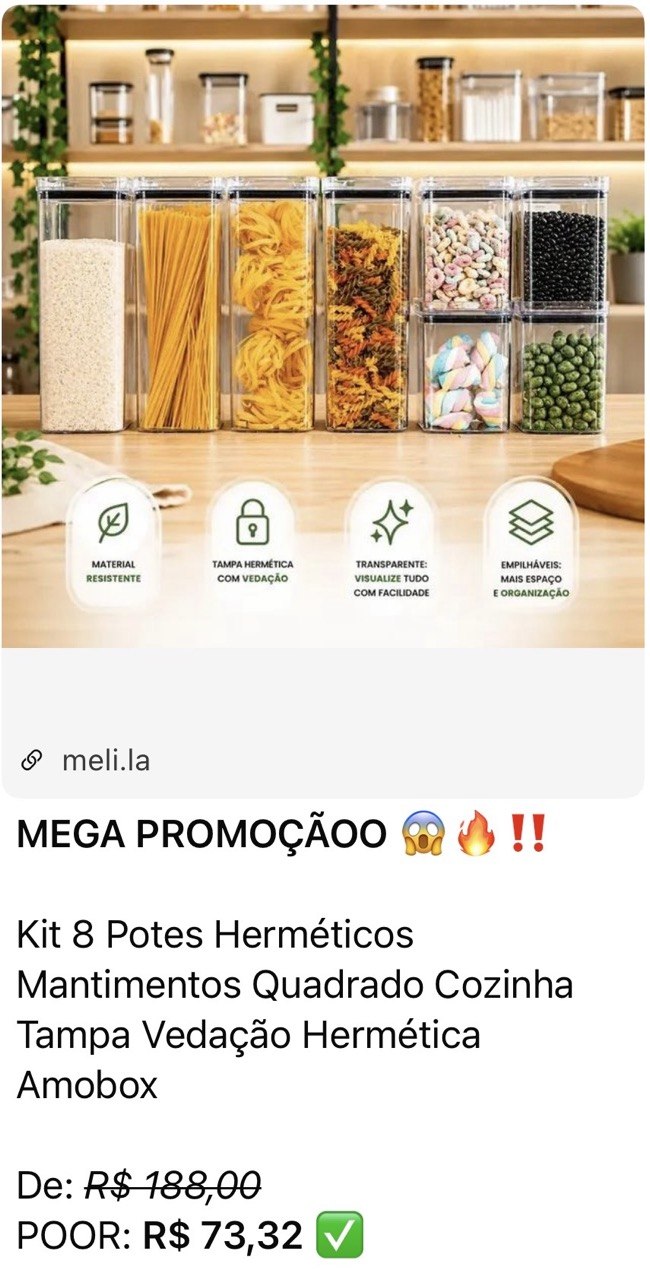 Promoção do grupo